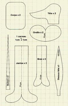 the instructions for making an origami doll