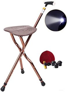 an adjustable stool with wheels and foot rest