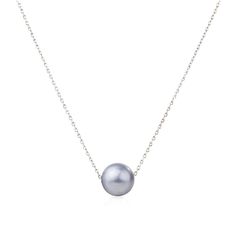 PRICES MAY VARY. SINGLE PEARL NECKLACE - This 17 inch sterling silver necklace for women features 1 lustrous grey pearl. These AAA Quality 10-11mm cultured pearl embody confidence. This freshwater pearl necklace is perfect for layering or wearing it by itself. 925 STERLING SILVER - This 17 inches pearl jewelry is made in sterling silver. Real Silver is a symbol of authenticity and a promise of exceptional quality for this real pearl pendant necklace. HYPOALLERGENIC PENDANT: Our genuine silver pe Gray Pearl Necklace For Gifts, Gray Pearl Necklace For Gift, Elegant Gray Necklace For Gift, Gray Pearl Pendant Jewelry As Gift, Elegant Gray Necklace Perfect For Gifts, Gray Pearl Pendant Jewelry Gift, Gray Pearl Pendant Jewelry For Gift, Elegant Gray Round Pearl Necklace, Gray Round Necklace For Formal Occasions