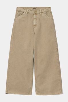 Carhartt WIP Jens Pant Pants Drawing, Fit Ideas, Karen Walker, Woven Label, Carhartt Wip, Dream Clothes, Work Pants, Stretch Canvas, High Waist