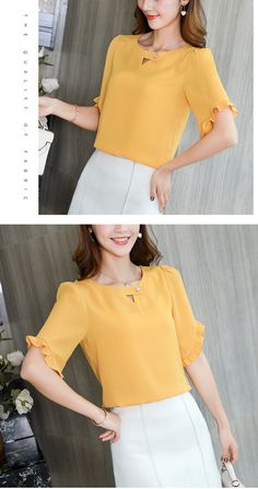 Kukombo Clearance In Stock Lowest Price Women Blouses & Shirts Summer Back To College Outfits, Korean Office, Mens Summer Pants, Oversize Casual, Back To College, Shirts Summer, Women Blouses, Summer Fabrics, Couple Outfits