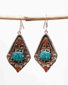 》D E T A I L S《 ✦ M E T A L S: German Silver and details in Brass. ✦ S T O N E S: Genuine Turquoise ,lapis lazuli and Coral These gorgeous bohemian earrings are handmade by a Tibetan community in Kathmandu, Nepal. ✦••✧••✦••✧••✦••✧••✦••✧••✦••✧••✦••✧••✦••✧••✦••✧••✦••✧••✦ 》✦ $•$•$ S A V E • B U Y • M O R E $•$•$ ✦《 Use the code MARESIA2 and get 10% OFF when you buy 2 items. Use the code MARESIA3 and get 15% OFF when you buy 3 or more items. ✦••✧••✦••✧••✦••✧••✦••✧••✦••✧••✦••✧••✦••✧••✦••✧••✦••✧••✦ 》 Traditional Turquoise Earrings With Natural Stones, Traditional Turquoise Gemstone Earrings, Bohemian Turquoise Earrings With Gemstone Accents, Blue Bohemian Earrings With Gemstone Accents, Tibetan Earrings, Bohemian Earrings, German Silver, Genuine Turquoise, Lapis Lazuli