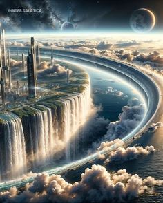 Fred Roma (@inter.galatica) • Photos et vidéos Instagram Alternate Dimension, Dorian Havilliard, Throne Of Glass Fanart, Futuristic Cities, Mega City, Space Pirates, Vintage Inspired Wall Art, Empire Of Storms, Cathedral Architecture