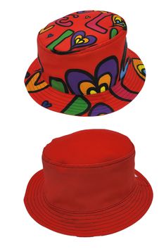 Classic Bucket Style Reversible Hat printed with our original "Love 2" design on one side and solid Red on the other. 2 Hats in 1 Fully reversible Canvas material Versatile and durable Flexible and breathable Matte finish Narrow brim Handmade to order Machine washable Hat Sizes: Small/Medium: 21.2" - 22.5 " Large/X-Large: 22.5" - 23.6 " 2X-Large: 23.6" - 24.8 " For instructions on measuring your head for your hat size, click here. Your Hat will be printed when your order is received. Please allo Bucket Hat Ideas, Bright Clothing, Reversible Clothing, Top Of The Morning, Funky Hats, Reversible Bucket Hat, Hat Print, Hat Ideas, Solid Red