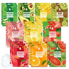 PRICES MAY VARY. 😎【Face Sheet Masks Set】The Sheet masks set consists of 20 sheets of face masks, with a large number and variety of styles, allowing you to experience a wide range of sheet masks to satisfy your daily face masking needs. 😎【Moisturizing and Hydrating】Moisturising face masks are enriched with high quality moisturising ingredients, insisting on the use of facial sheet masks before going to bed or applying make-up will give you the perfect skin condition and make your make-up look more exquisite to be more flattering. 😎【Easy to Fit】Facial sheet mask is made of delicate fabric, very close to the skin, can fit your face well, to ensure that your face is covered in all directions, giving you a wonderful and comfortable skincare experience. 😎【Easy to Absorb】Open the package, co Masks For Pimples, Sleepover Supplies, Face Mask Without Honey, Acne Face Mask Recipe, Diy Face Mask For Acne, Acne Face Mask Homemade, Diy Acne Face Mask, Homemade Baking Soda, Baking Soda Mask