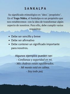 a poster with the words sankapa written in spanish and an image of mountains