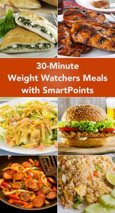 30 minute weight watchers meals with smart points