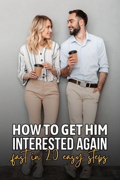 If you wonder how to get him interested again fast, you've come to the right place! Follow these steps and get your ex back in no time!