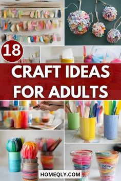 craft ideas for adults that are easy and fun to do with the kids in your life