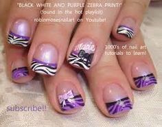 nail designs - Google Search omg how cute Zebra Nail Art, Baby Shower Nails, Print Nail Art, Zebra Print Nails, Nails Opi, Zebra Nails, Tree Nails, Hot Pink Nails