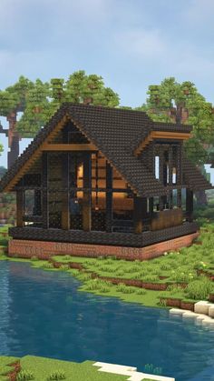 Minecraft Small House, Aesthetic Minecraft, Sejarah Asia, Minecraft Houses Survival