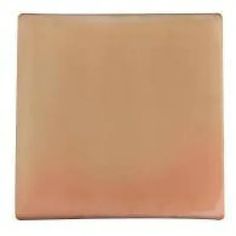 a brown square tile on a white background