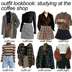 Cute outfit inspos Academia Aesthetic Outfit, Dark Academia Outfits, Dark Academia Outfit, Mode Inspo, Really Cute Outfits, Casual Style Outfits, Looks Style, In The Fall, Teen Fashion Outfits