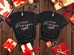 Black Couples Christmas, Christmas Couples, Christmas Mockup, Couples Christmas, Christmas Couple, Tshirt Mockup, Shirt Mockup, Text Image, Christmas Shirts