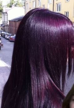 Plum Purple Hair, Teknik Makeup, Dyed Hair Purple, Mode Hippie, Super Hair