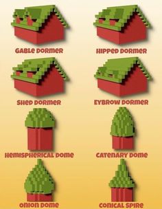 the instructions for how to make an origami house in minecraft with pictures