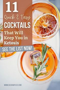 In this post, you'll discover 11 Legit Quick & Easy Keto Cocktails that are perfect for staying in ketosis. These cocktails are designed to be both delicious and low in carbs, ensuring you can enjoy a relaxing drink without compromising your keto diet. Read the article to learn more about crafting keto beverages, including tips for low carb mixology and ideas for keto-friendly cocktail ingredients. Zone Diet Meal Plan, Keto Beverages, Diet Salad Recipes, Keto Cocktails, High Fat Foods, Cocktail Ingredients, Best Keto Diet