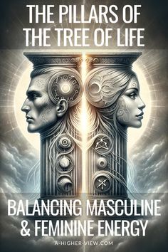 Central to the Kabbalah Tree of Life are the 3 pillars.  The Pillar of Severity, associated with feminine energy, embodies discipline and containment, while the Pillar of Mercy, aligned with masculine energy, symbolizes expansion and benevolence. The central Pillar of Balance (or Mildness) represents the harmonious integration of these energies, echoing the Taoist philosophy of Yin and Yang.  #treeoflife #kabbalah #kabbalahtreeoflife #jewish #sefirot #mysticism #esoteric #femininemasculineenergy 2024 Healing, Kabbalah Tree Of Life, 5d Consciousness, Psychic Development Learning, Chakra Chart, Masculine Feminine, Sacred Text