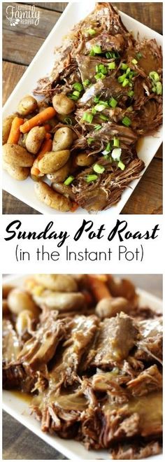 an image of sunday pot roast in the instant pot