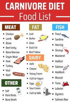 If you would like to know everything about the carnivore diet including food list and what to eat on daily basis, check out this article Carnivore Lifestyle, Carnivore Keto, High Protein Low Carb Diet, Low Carb Food, Low Carb Food List, Low Carb High Protein