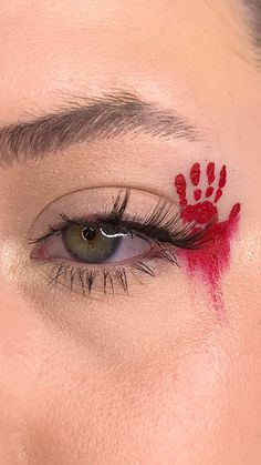 Hallowen Schminke, Maquillage Halloween Simple, Halloweenský Makeup, Holloween Makeup, Uhyggelig Halloween, Mekap Mata, Cute Halloween Makeup, Halloween Makeup Pretty