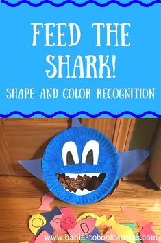 feed the shark shape and color recognition game