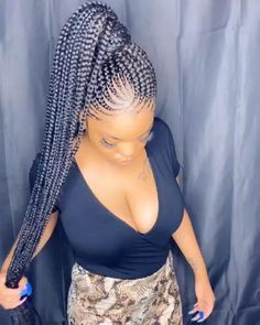 Braided Ponytail Hairstyles Cornrow, Feed In Braided Ponytail Hairstyles, Ponytail Cornrows Black Women, Feed In Braids Cornrows Ponytail, Shuku Hairstyle Natural Hair, Braided Cornrow Ponytail Hairstyles, Braided Cornrow Ponytail, Feed In Braided Ponytail, Shuku Ghana Weaving Hairstyles