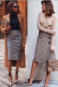 44 Stylish Outfits Every Girl Should Try outfit fashion casualoutfit fashiontrends Rok Outfit, Skirt Diy, Cozy Winter Outfits, Ținută Casual, Skirt Midi, A Skirt