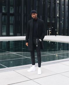 Outfits Quotes, Black Outfit Men, Black Men Fashion Casual, Black Men Street Fashion