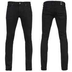 Rampager Pants - Black Mens Black Bell Bottom Jeans, Black Gothic Jeans, Black Jeans Male, Black Jeans Boys, Wornstar Clothing, Metal Outfit, Luxury Black Slim Fit Jeans, Mens Slacks, Button Pants