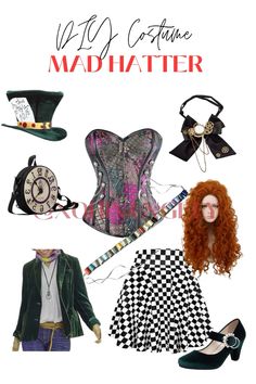 the cover of madhatter magazine features dolls and accessories