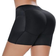 ====New==== Butt Lifter Shapewear Can Enhance Your Bottom Curve, Makes Your Butts Look Bigger, Sexier, And More Beautiful. This Pad Immediately Gives Your Butt A Fuller, Rounded Effect, With Two Sponges That Won't Lose Shape. Butt Enhancer Panties Are Designed For Women With Flat Hips, Small Hips And No Hips. Not Removable Butt Pads Keep It In The Right Place. One-Piece Padded Enhancer Panty Is Easy To Put On And Take Off. Padded Pantie Invisible Under Any Women Clothing, Control Panties Are For Black High Waist Shapewear Shorts, Black Shapewear Shorts Mid-thigh Length, Black Shapewear Brief Shorts, Black Boxer Briefs With Built-in Shorts, Black Short Shapewear For Workout, Black Workout Shapewear Shorts, Nude Panty, Smaller Hips, Cocktail Dress Wedding