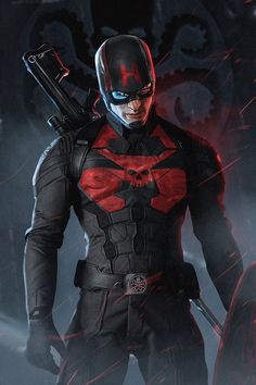 Artist Creates Concept Design for Captain Hydra — GeekTyrant Hydra Captain America, Captain Hydra, Heroic Fantasy, Marvel Superhero Posters, Marvel Artwork, Marvel Comics Wallpaper, Bd Comics, Marvel Vs Dc, Ms Marvel