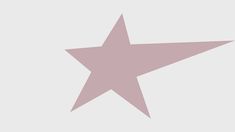 a pink star on a white background