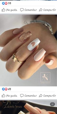 Peach Nails, Ombre Nails Glitter, Spring Nail Designs, Subtle Nails, Drip Nails, Glamour Nails, Brighter Days, Casual Nails, Work Nails