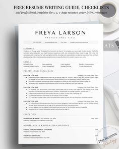 a professional resume template with no work experience on the front page and an additional cover letter