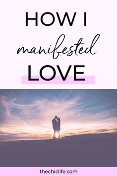 two images with the words how i manipulated love in black, white and pink text