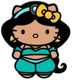 an image of a hello kitty character