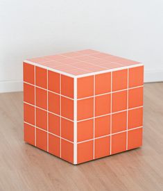 "The tile cube is our best piece, it is a hand made multifunctional piece that you can use as a coffee table,  side table, near your sofa or even as a bedside table next to your bed. it will definitely add a touch of design to your home decor. Color and finishing options  Ceramic tiles 10 x 10 cm ( 4 \"x  4\" inches) available in 28 different colors, 12 matt finish and 16 glossy finish. There are 9 color options of grout. Specifications The 10 x 10 cm (4 \"x 4\" inches) tiles are mounted on a plywood or mdf structure. They are WATERPROOF, so you won't have to worry if a little wine spills on them or if they accidentally get wet. You can use ir indoors or outdoors.  Shipping Our products are provided with fast and safe SHIPPING SERVICE. We will do our best to avoid any damage to our package Cube Side Table, Main Table, Diy Side Table, Colorful Apartment, Spilled Wine, Tile Table, Orange Table, Living Room Tiles, Room Tiles