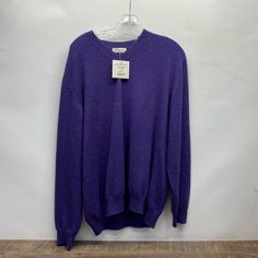 Beautiful And Soft Kinross Cashmere Sweater Hardly Worn. Cashmere Sweater, Cashmere Sweaters, Colorful Sweaters, Color Purple, Cashmere, Sweaters For Women, V Neck, Purple, Women Shopping