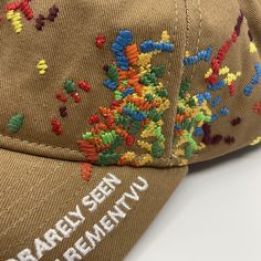 Cheap Embroidered Dad Hat For Streetwear, Embroidered Curved Bill Dad Hat For Streetwear, Embroidered Dad Hat For Streetwear, Streetwear Dad Hat With Embroidered Logo, Bucket Hat Embroidery, Everyday Six-panel Dad Hat With Embroidered Logo, Cap Inspiration, Merch Inspiration, Super Papa