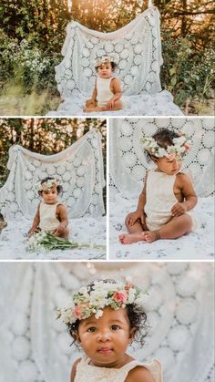 Boho Half Birthday Shoot, Yearly Birthday Pictures, Floral One Year Old Birthday, Boho 1 Year Photoshoot, Boho Birthday Shoot, Indoor 1 Year Photoshoot, Boho Mini Session Photo Shoot, Outside One Year Old Birthday Pictures, One Year Old Photo Ideas