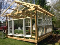 Building A Greenhouse, Hobby Greenhouse, Wooden Greenhouses