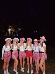 15+ Insanely Cute Group Halloween Costume Ideas For The Girls Cute Halloween Costumes With Friends, Holloween Costume Ideas For Girls 2, Cute Group Of 5 Halloween Costumes, Girl Hollowed Costumes, Group Halloween Costumes Cowgirl, Halloween Costumes For 3 Girls Teens, Group Halloween Costumes For 9 People, Friend Group Halloween Costumes College, Halloween Girl Group Costumes