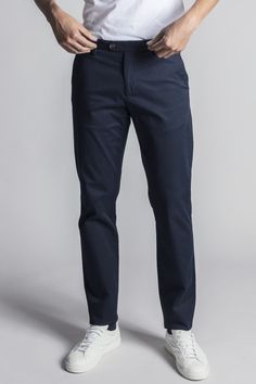 Navy Chinos Men, Navy Pants Outfit, Chinos Men Outfit, Navy Chinos, Slim Chinos, Chino Pants Men