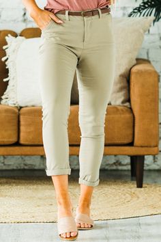 Who doesn't love a good pair of Chinos? These women's chino pants are a must-have for the perfect winter outfit! Trust us when we say you will absolutely love these pants! Model Info: Models are 5'7", Size 2, wearing smalls Fabric: 97% cotton 3% spandex Perfect Winter Outfit, Pants Model, Womens Chinos, Chino Pants, Pair Of Pants, Mini Me, Trendy Colors, Winter Outfit, Chinos Pants