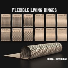 several different types of flexible living things on display with text overlaying the image