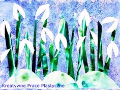 some green plants with white flowers in them on a blue and purple background that says keratynne peace plastycane