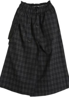 Bohemian Black Plaid Button Pockets Summer Cotton SkirtsFabric: CottonSize & Fit: This garment fits true to size.Length: Size L measures 31.98"from waist to hem.Waist:Fitted - elastic waist allows stretch Hip: Loosely Fitted. room for hips. Hand Wash Cold. Cotton Skirts, Cotton Skirt, Summer Cotton, Black Plaid, Fabric Cotton, Elastic Waist, Two By Two, Hand Wash, Plaid