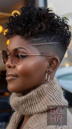 ©2024bghrocks-3 Mohawk Short Hairstyles For Black Women, Short Wild Hairstyles, 2024 Black Women Hairstyles, Mohawks For Black Women, Short Haircuts For Black Women Natural, Microlocs With Shaved Sides, Short Hair Cuts Black Women, Black Women Short Haircut, Short Hair Pixie Cuts Black Women